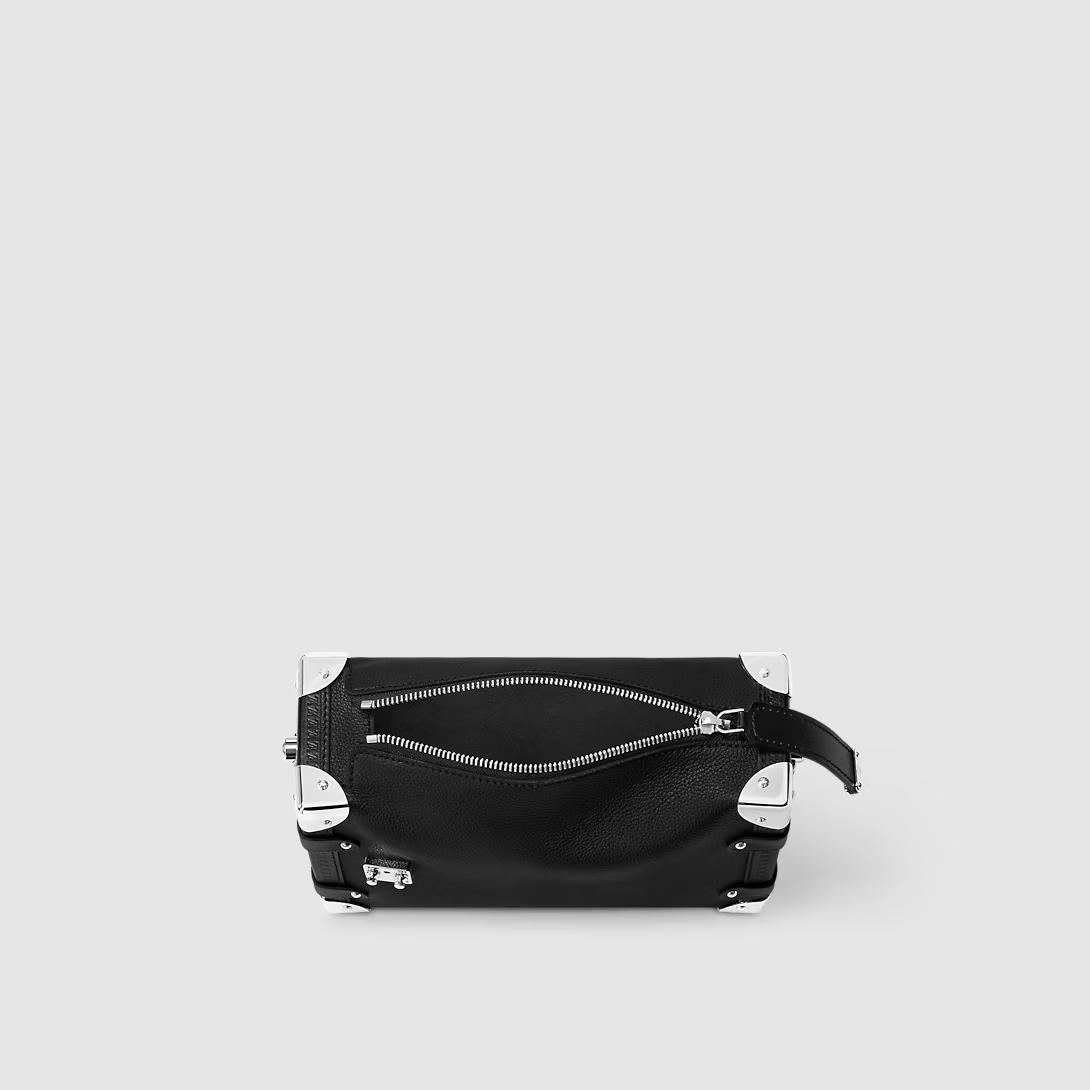 Túi Louis Vuitton Side Trunk Mm H27 Nữ Đen